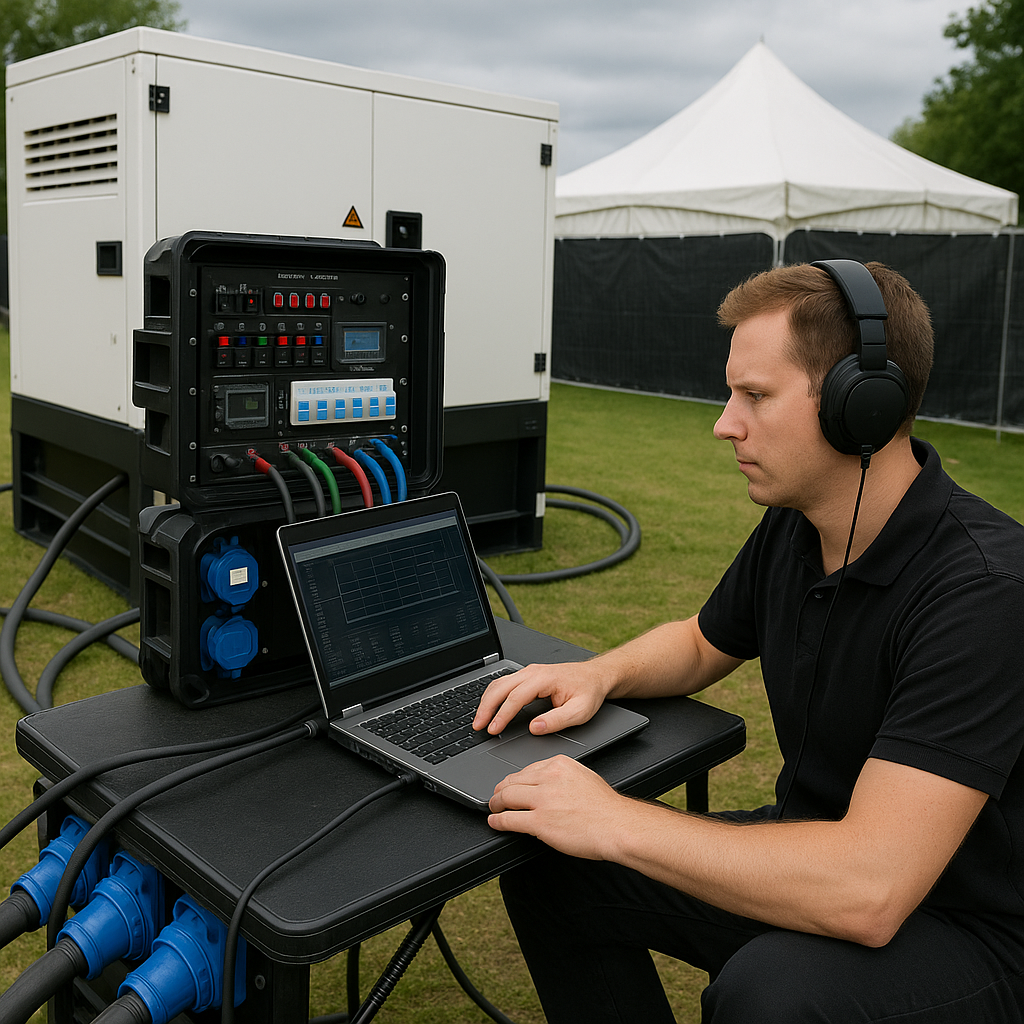 Professional Power Distribution Setup